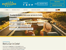 Tablet Screenshot of eurocars.gr