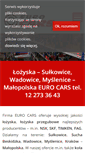 Mobile Screenshot of eurocars.pl