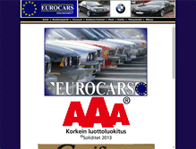 Tablet Screenshot of eurocars.fi